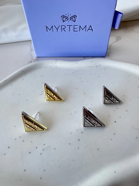Petra Triangle Σκουλαρίκια