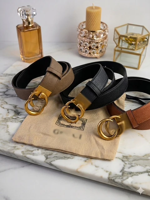 GG Leather Belt