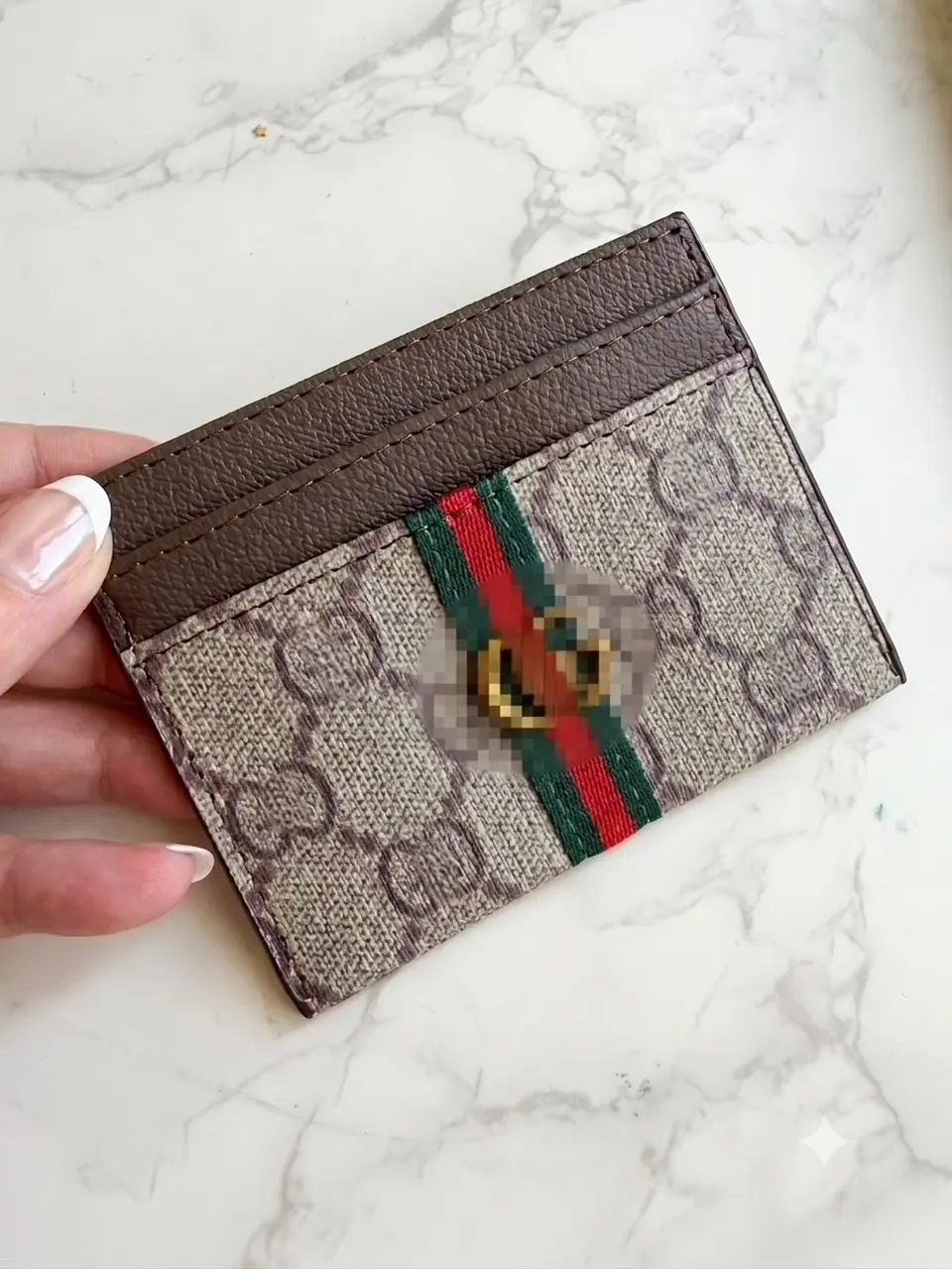 Gia Red Green Card Holder 2