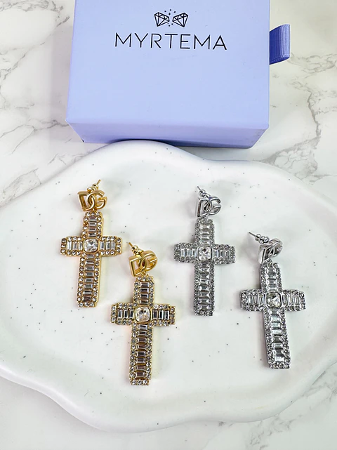 Dolce Cross Σκουλαρίκια