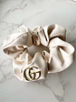 Gia Leather Scrunchie - thumbnail 2
