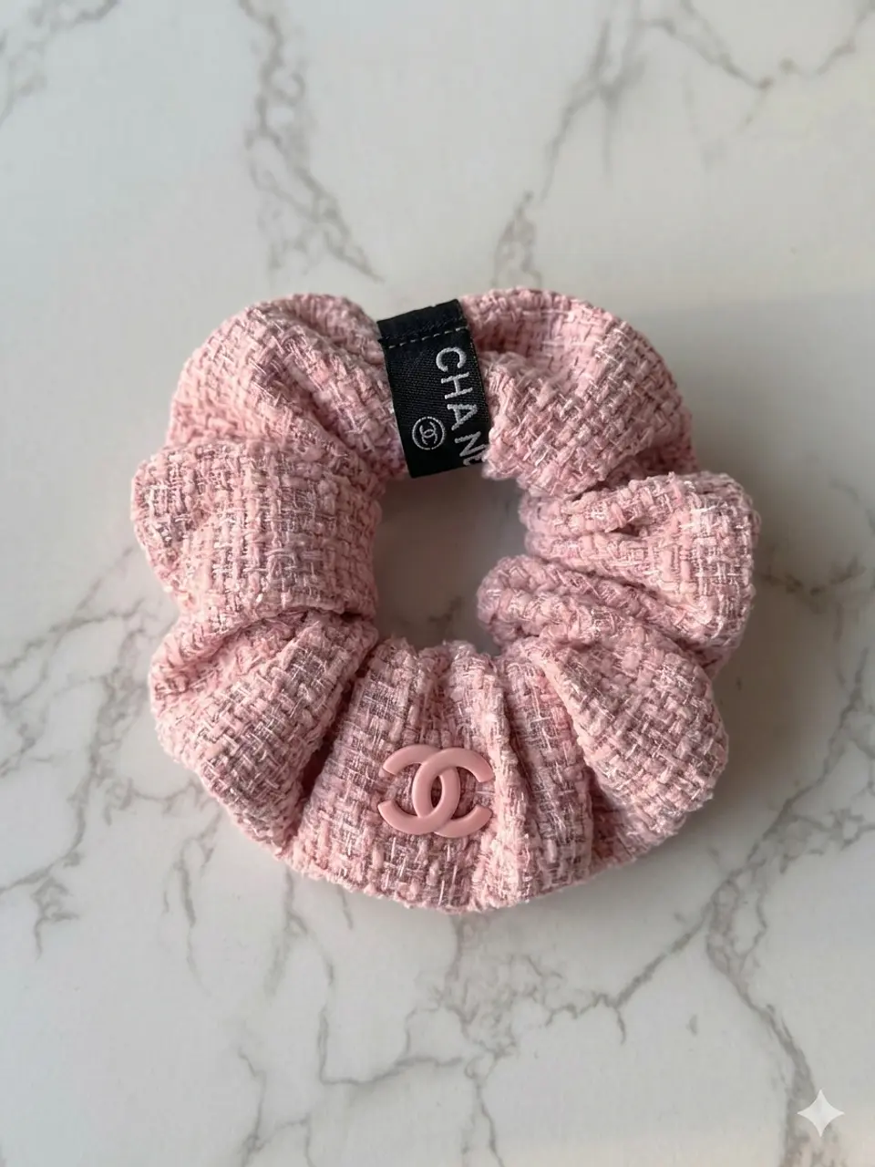 Camelia Fabric Scrunchie 2