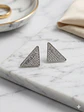 Petra Sparkly Triangle Σκουλαρίκια - thumbnail 4