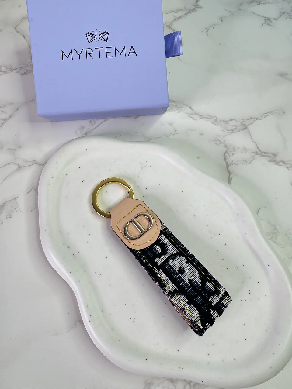 Doris Fabric Keychain 1