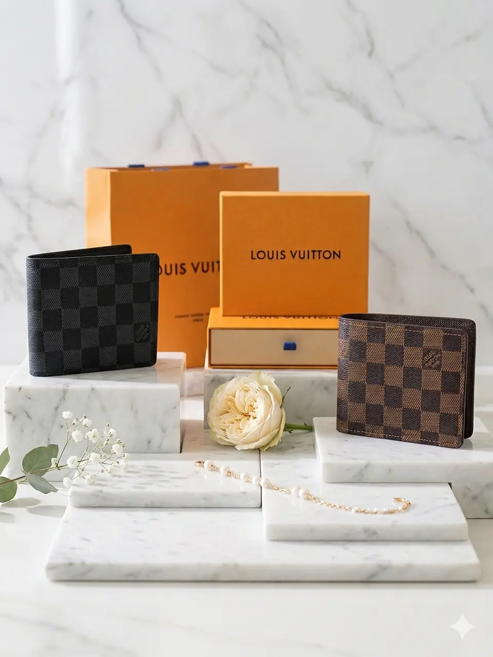 LoVu Damier Πορτοφόλι 1