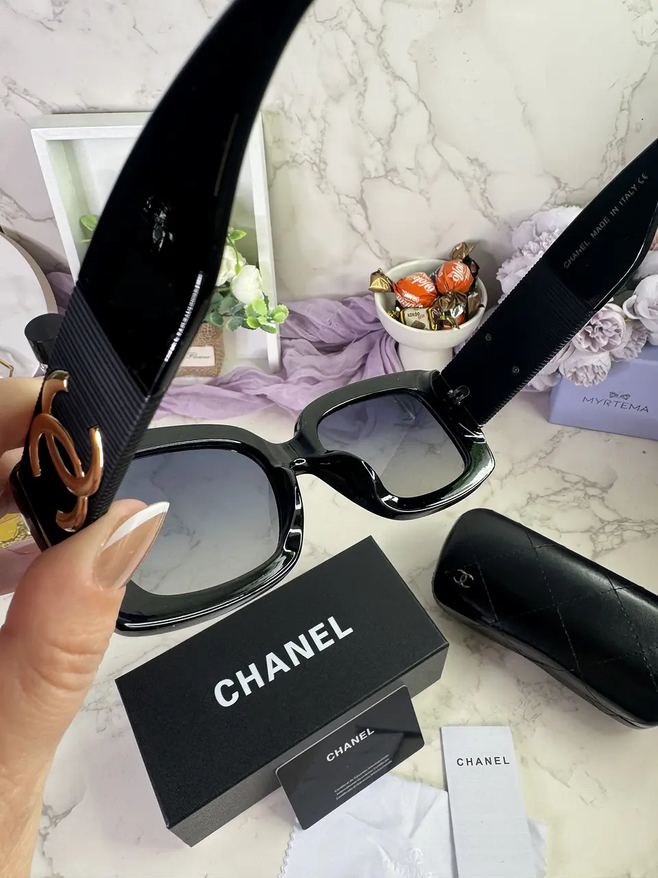 Camelia Silhouette Sunglasses 4