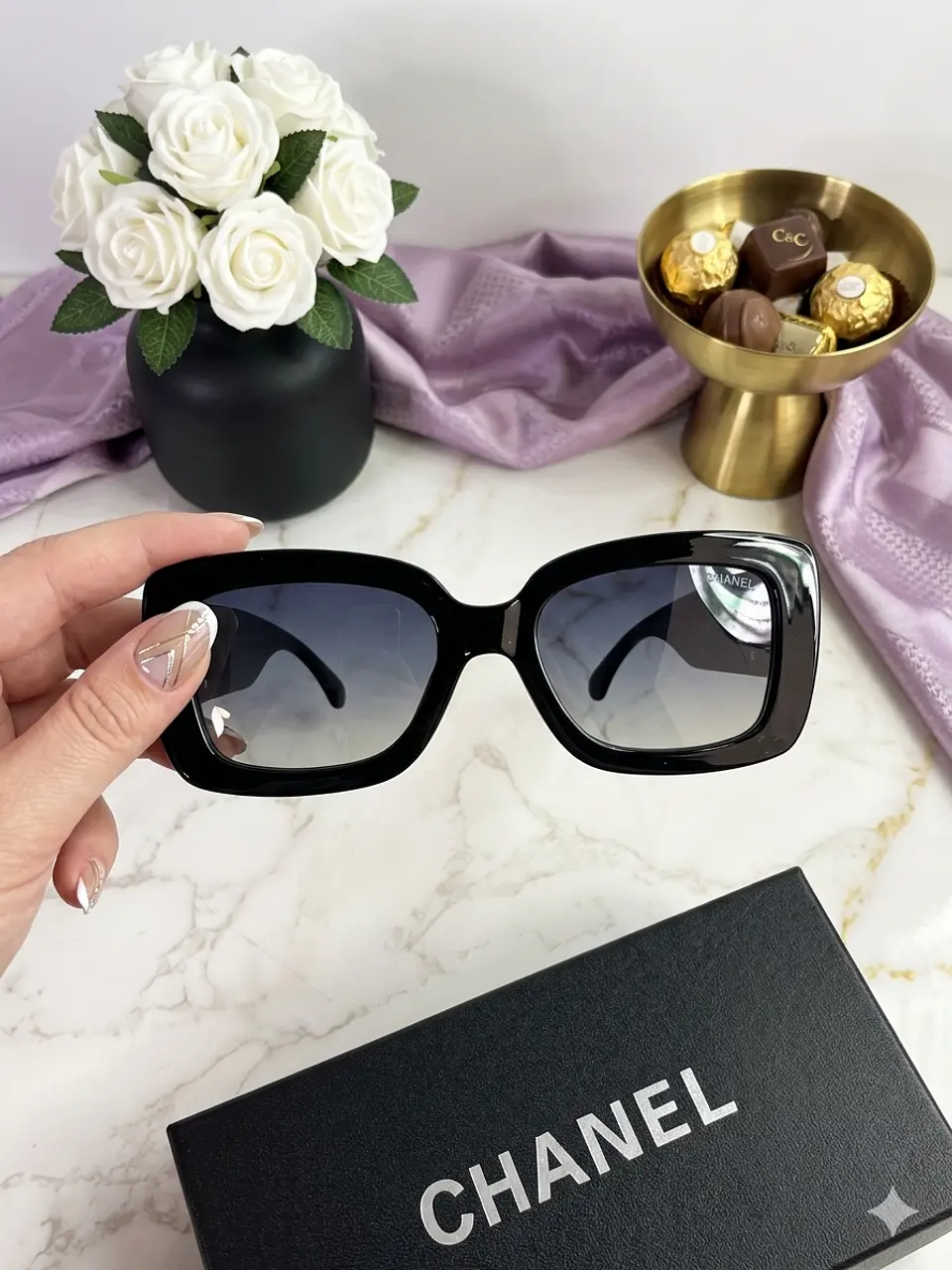 Camelia Silhouette Sunglasses 2