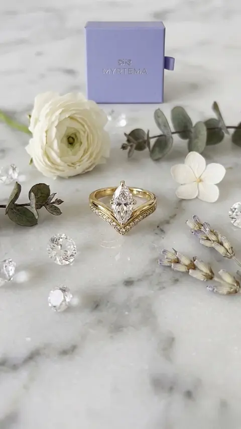 Marquise Δαχτυλίδι