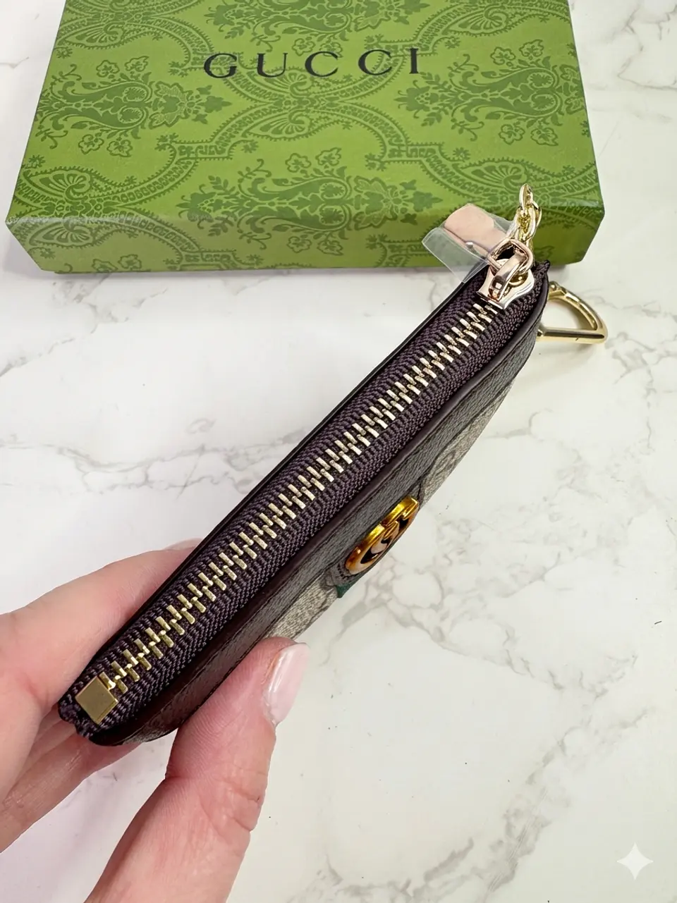 GG Red Green Mini Wallet 2