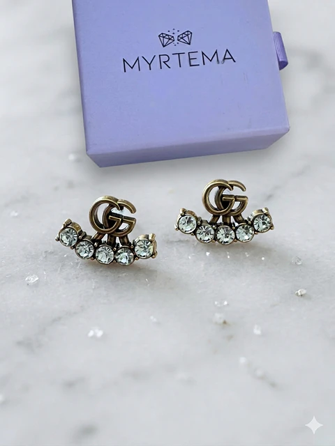 Gia Glitz & Glam Σκουλαρίκια