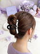 Camelia Leather Bow Κλαμερ - thumbnail 3