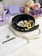 Camelia Leather Belt - thumbnail 1