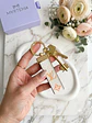 LoVu Cream Canvas Key Chain - thumbnail 2