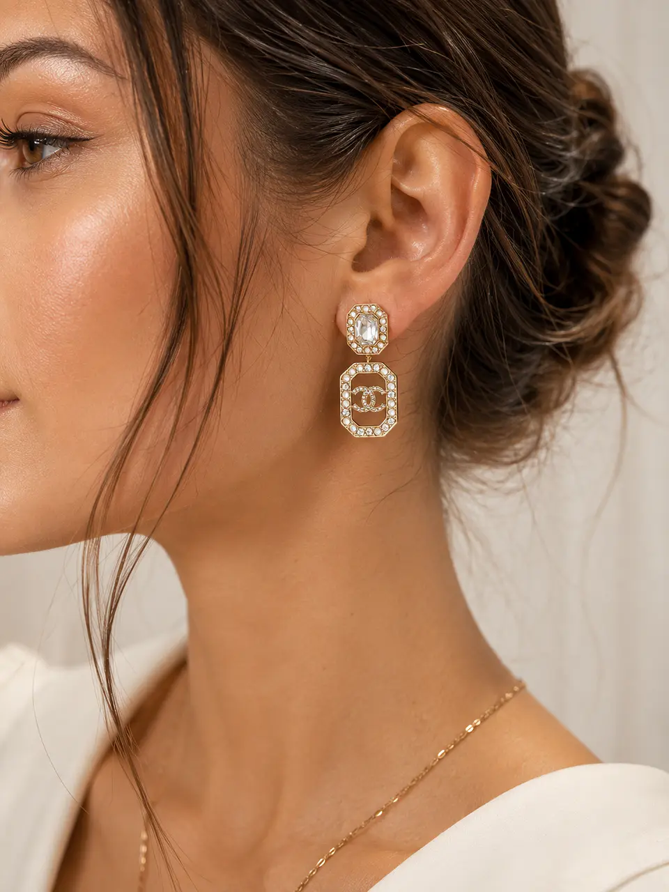 Camelia Glam Σκουλαρίκια 2