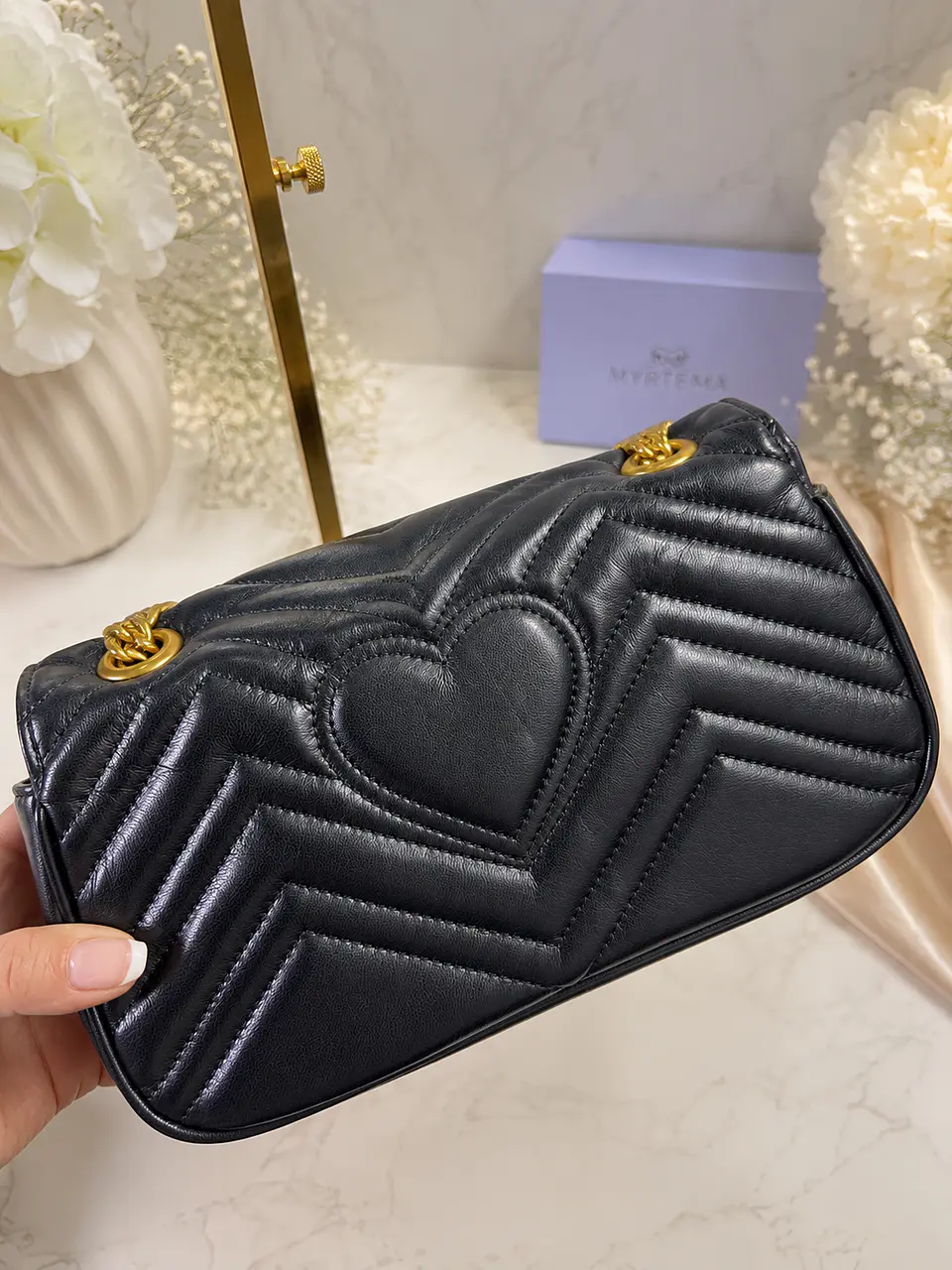 Gia Cloud Leather Τσάντα  4