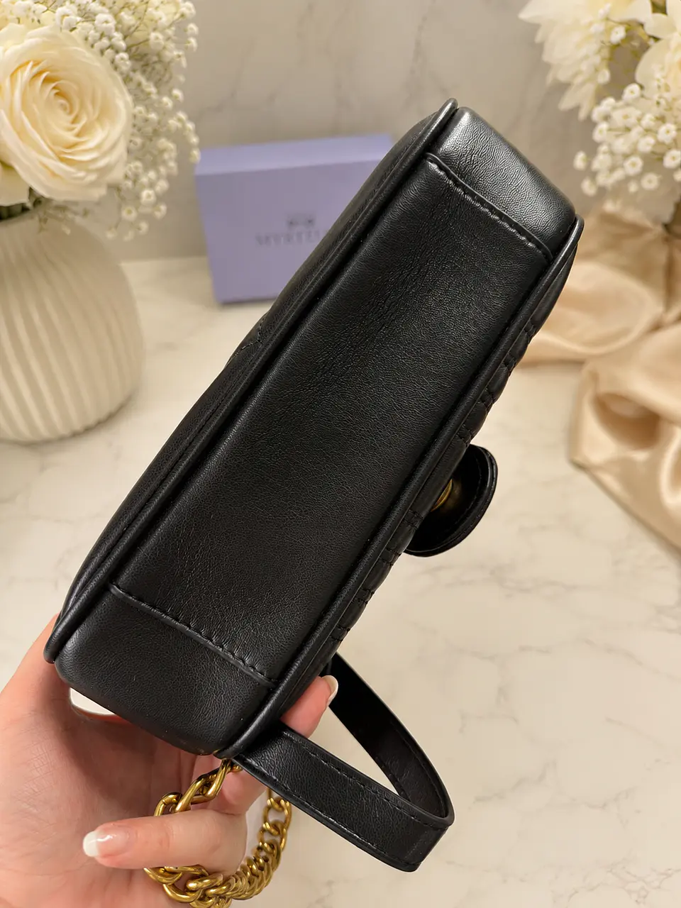 Gia Cloud Leather Τσάντα  5