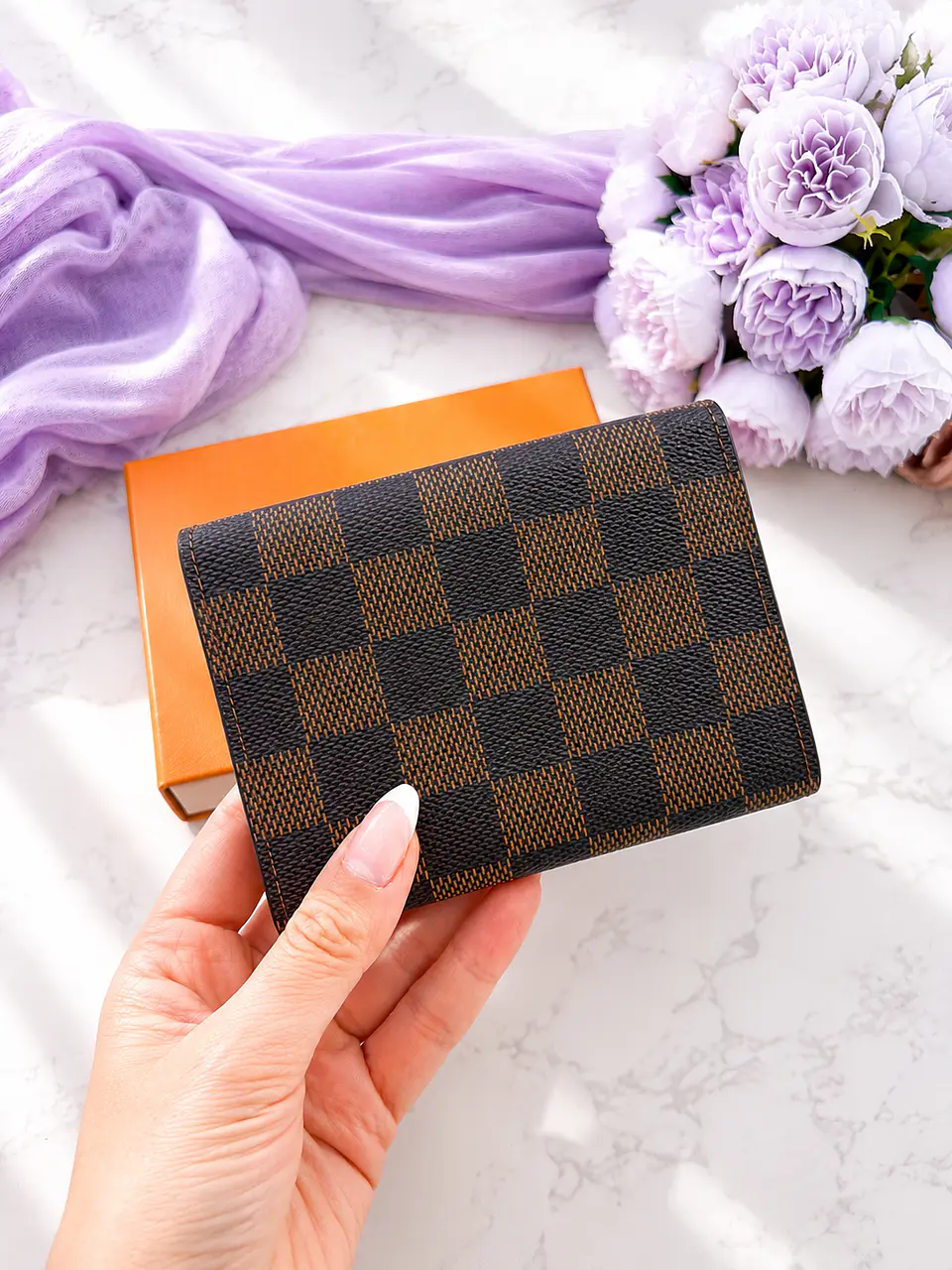 LoVu Damier Πορτοφόλι 4