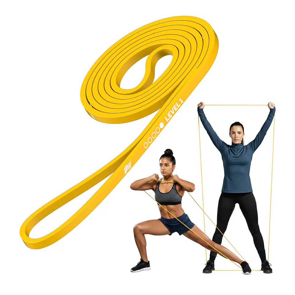 ZZGO Banda de Resistência Nível 1 | Amarela (4–7kg) 1
