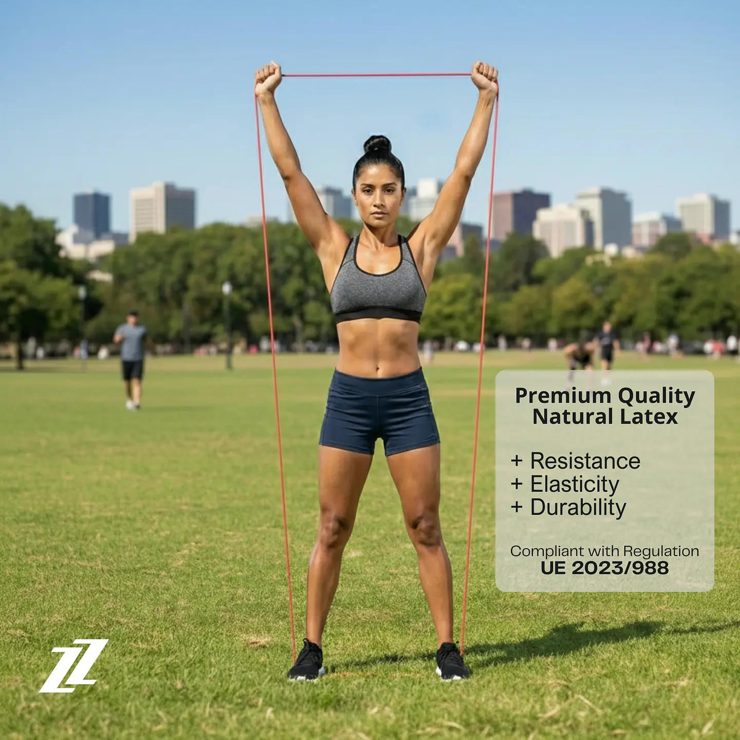 ZZGO Banda de Resistência Nível 2 | Vermelha (7–16kg) 3