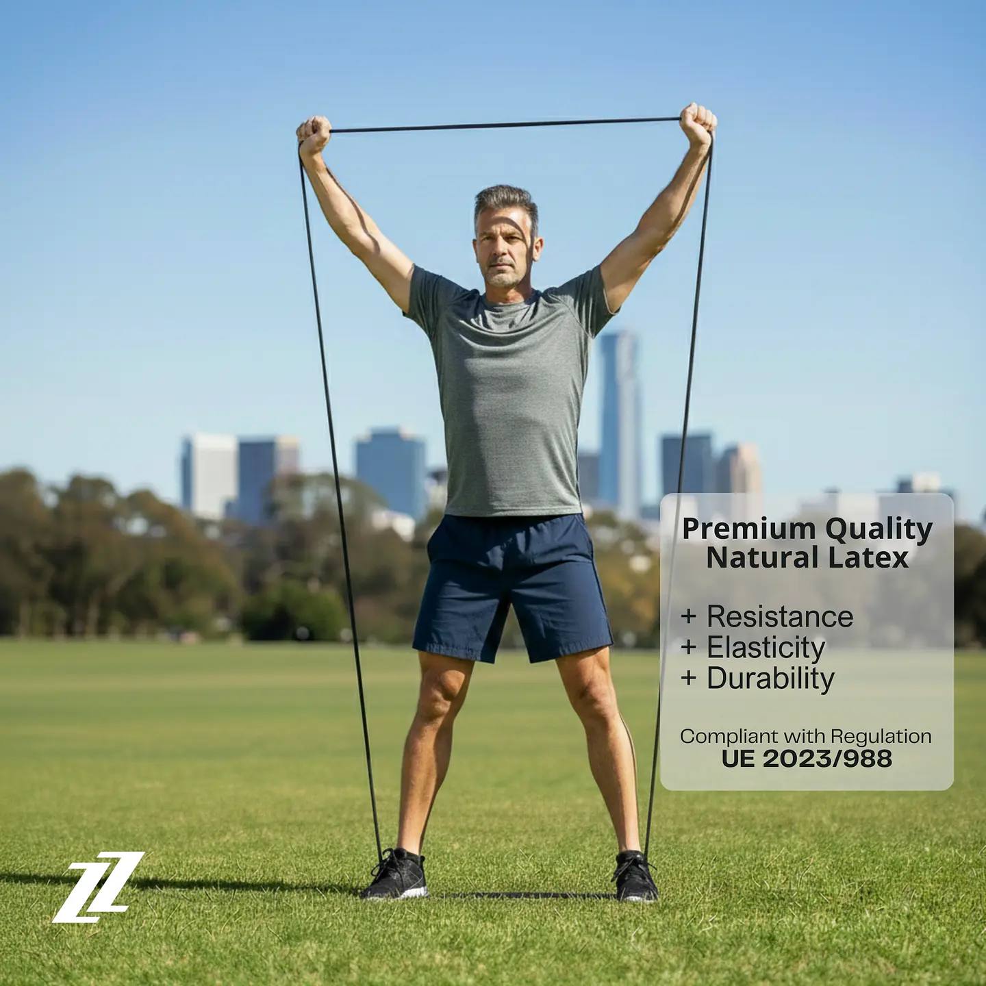 ZZGO Banda de Resistência Nível 3 | Preta (11–30kg) 3
