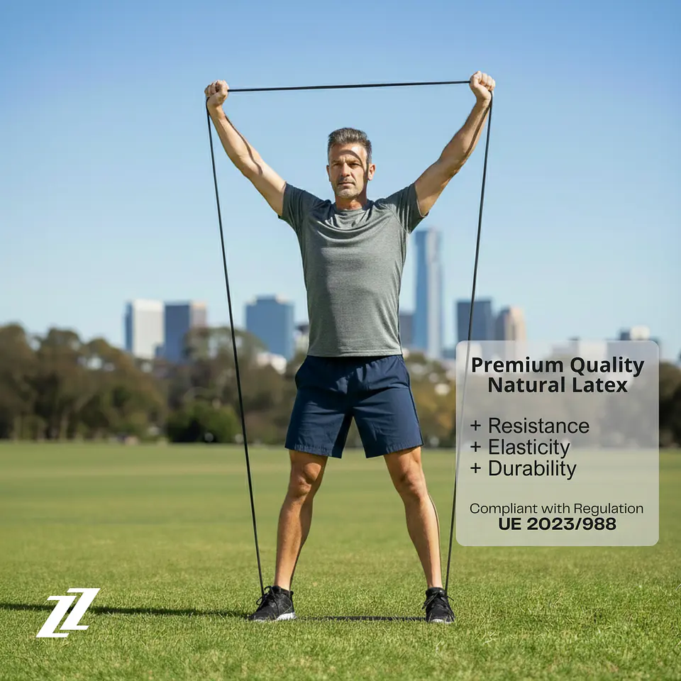 ZZGO Banda de Resistência Nível 3 | Preta (11–30kg) 3