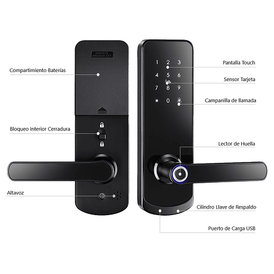 Cerradura Digital MSD230 wifi - Image 5