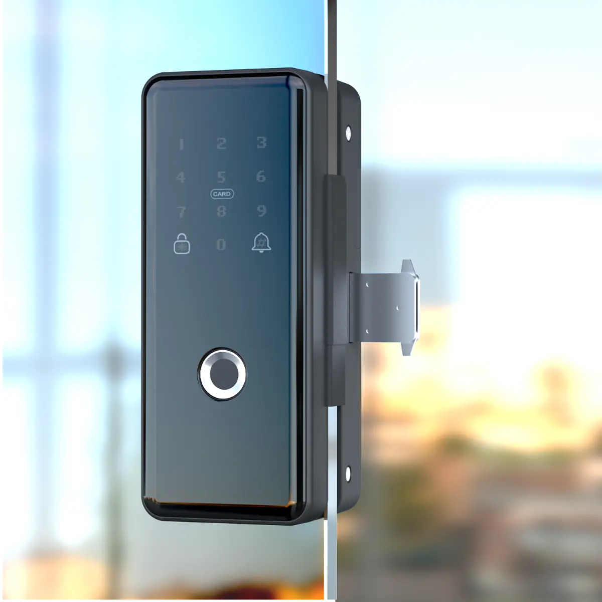 Cerradura Digital MSDG9 TTLock para puertas de vidrio