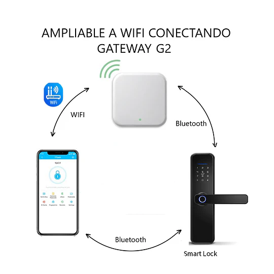 Cerradura Digital MSDX270TT TTLock - Image 4