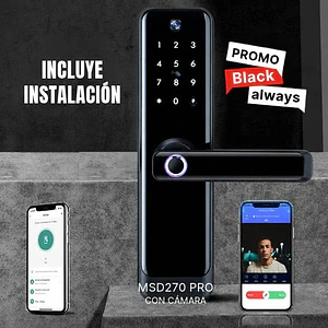 Cerradura Digital MSD270 PRO WIFI con Instalación(*)