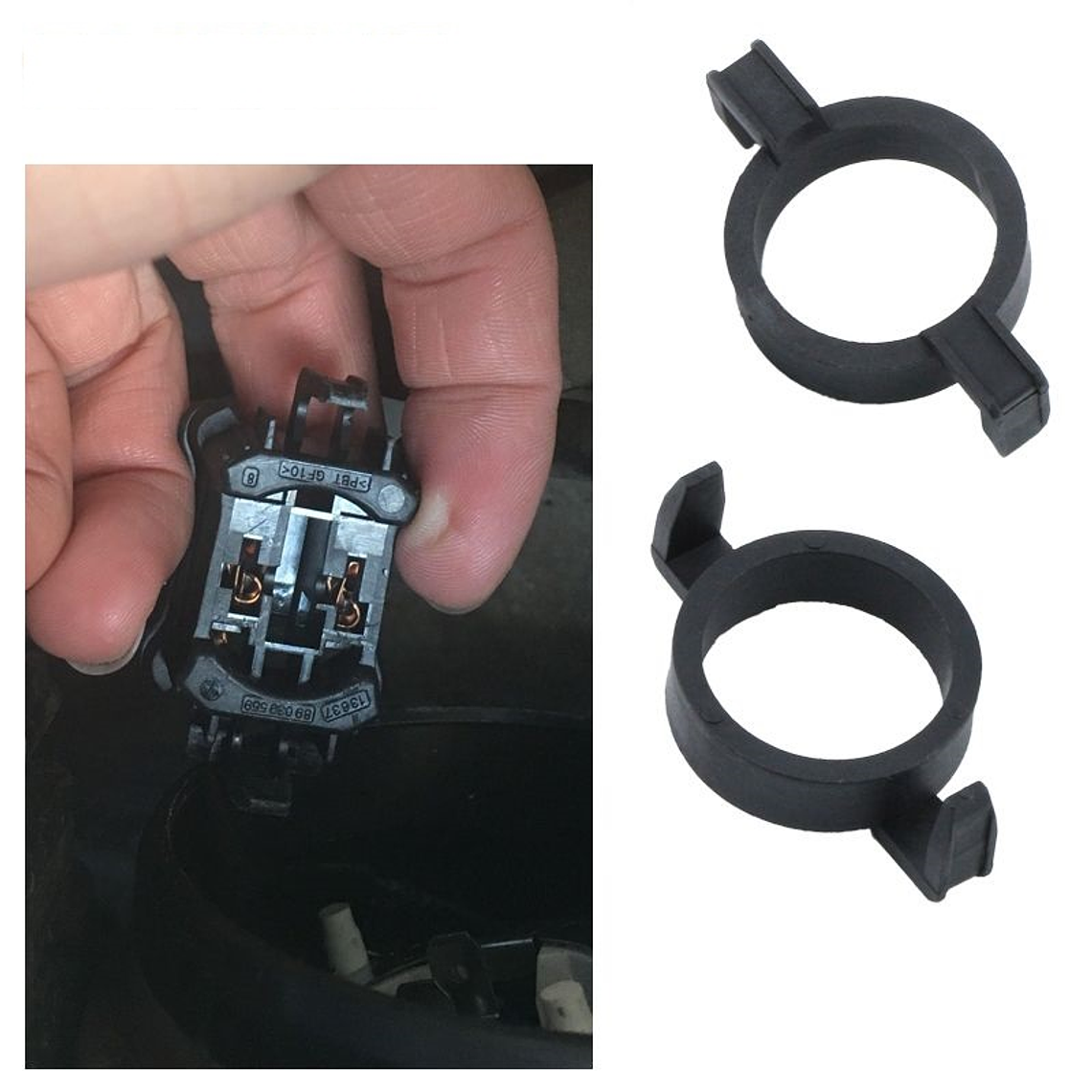 ADAPTADORES H7 PEUGEOT 208, 308, 2008, 3008, 5008, CITROEN C5, DS5, DS6. 1