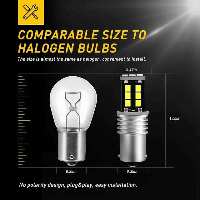 LED 1156 CANBUS P21W AUXITO