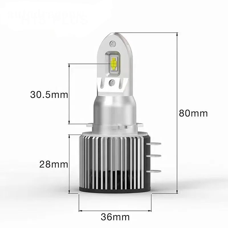 TURBOLED H15 PLUS CANBUS 20.000 LÚMENES 3