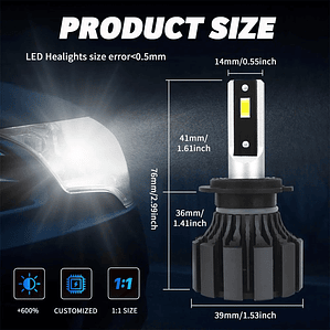 TURBOLED T3S 14.000 LUMENES