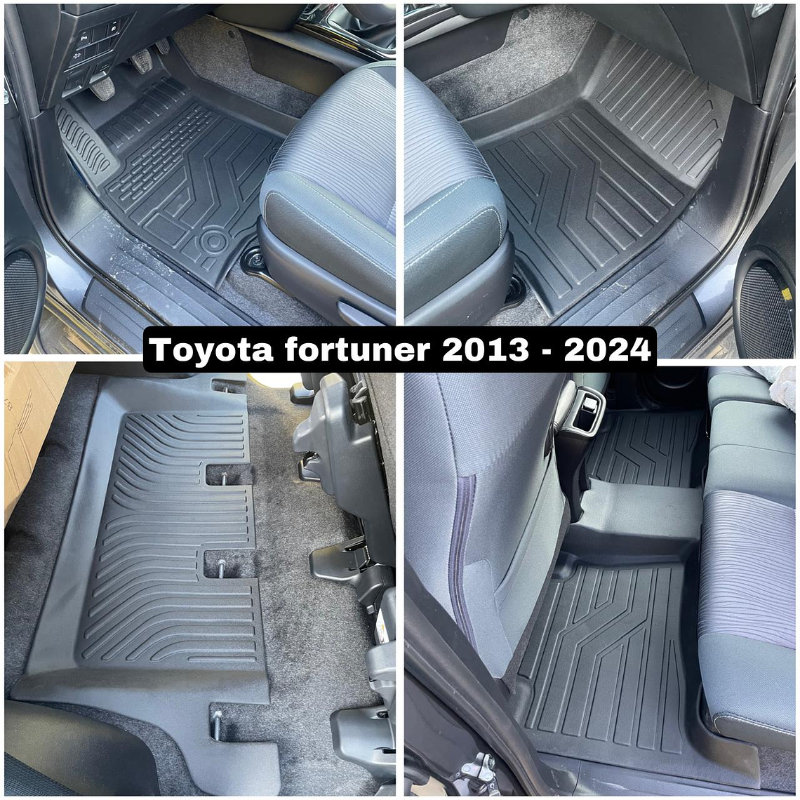 PISO DE CALCE PERFECTO TOYOTA FORTUNER  2