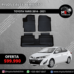 PISO CALCE PERFECTO TOYOTA YARIS