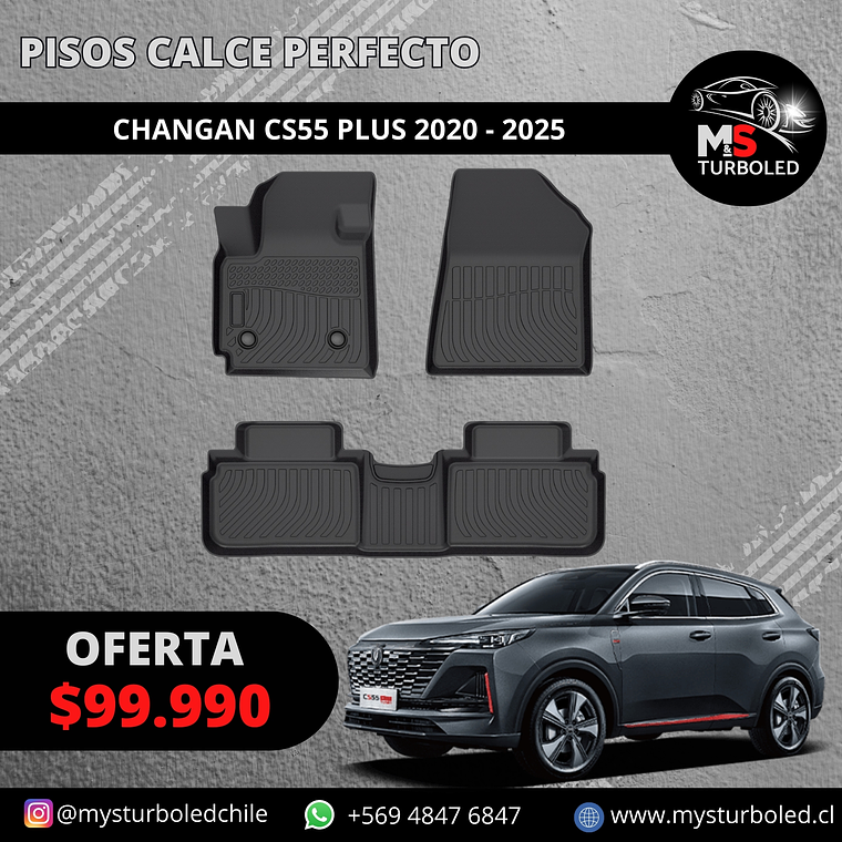 PISO DE CALCE PERFECTO CHANGAN CS55 PLUS 1