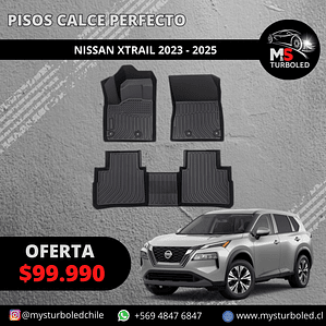PISO DE CALCE PERFECTO NISSAN NEW XTRAIL