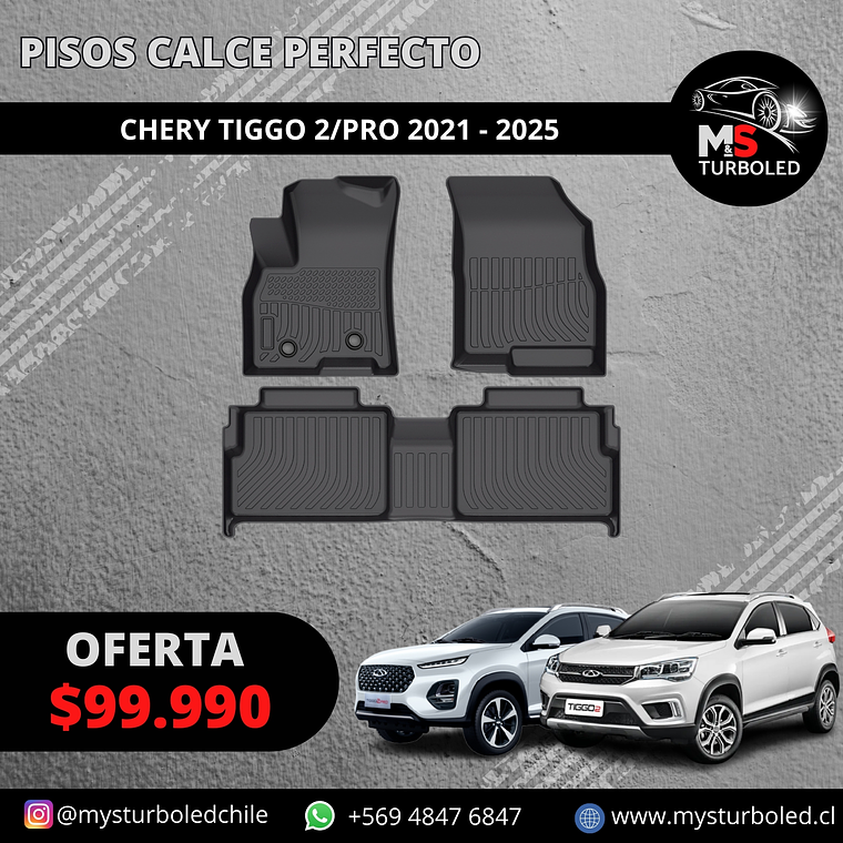 PISO DE CALCE PERFECTO CHERY TIGGO 2/PRO 1