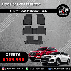 PISO DE CALCE PERFECTO CHERY TIGGO 8/8PRO/PROMAX