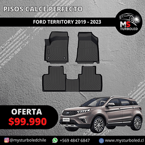 PISO DE CALCE PERFECTO FORD TERRITORY 