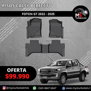 PISO DE CALCE PERFECTO FOTON G7