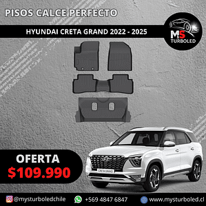 PISO DE CALCE PERFECTO HYUNDAI CRETA GRAND