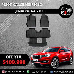 PISO DE CALCE PERFECTO JETOUR X70