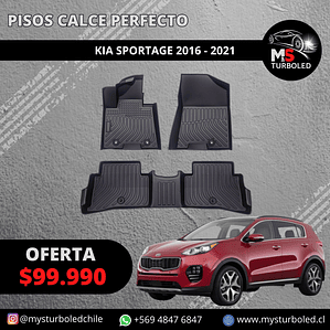 PISO DE CALCE PERFECTO KIA SPORTAGE