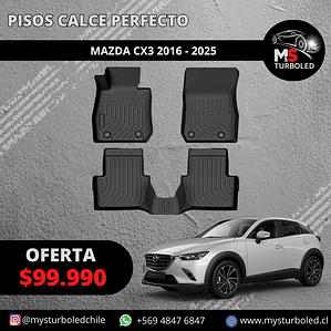 PISO DE CALCE PERFECTO MAZDA CX3