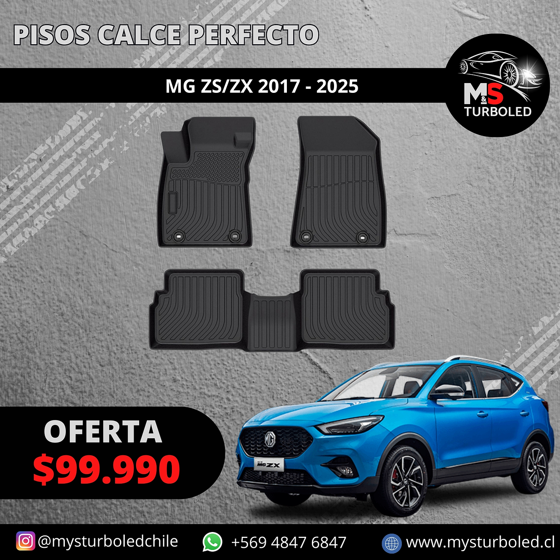 PISO DE CALCE PERFECTO MG ZS/ZX 1