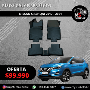 PISOS DE CALCE PERFECTO NISSAN QASHQAI