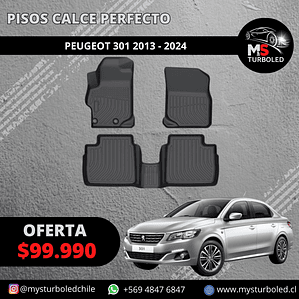 PISO DE CALCE PERFECTO PEUGEOT 301