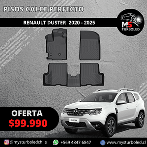 PISO DE CALCE PERFECTO RENAULT DUSTER