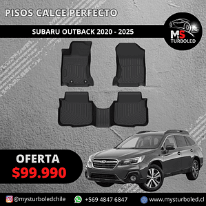 PISO DE CALCE PERFECTO SUBARU OUTBACK